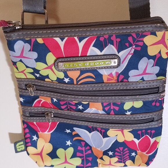 Lily Bloom Eco-Friendly Floral Crossbody Purse | Lightweight Travel Bag - Picture 5 of 6
